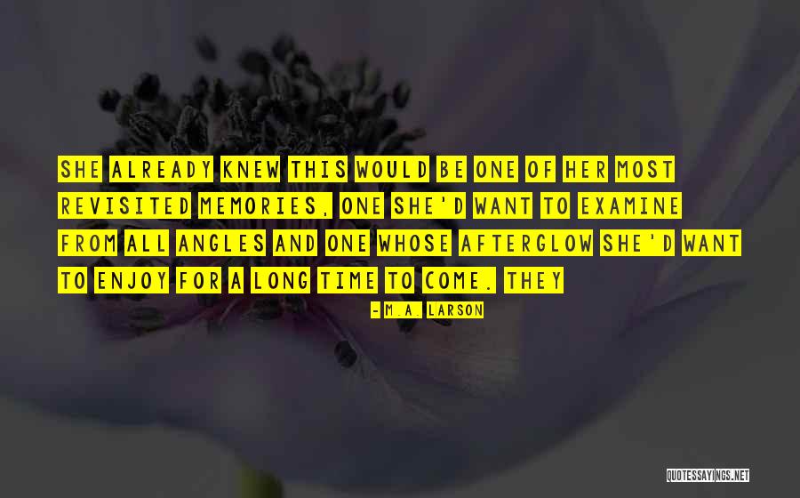 Seumas Quotes By M.A. Larson Seumas Quotes By M.A. Larson