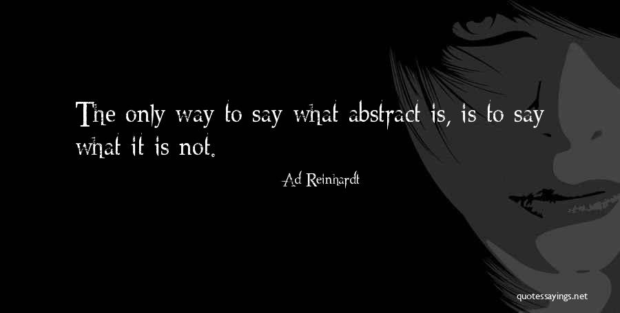 Seung Quotes By Ad Reinhardt Seung Quotes By Ad Reinhardt