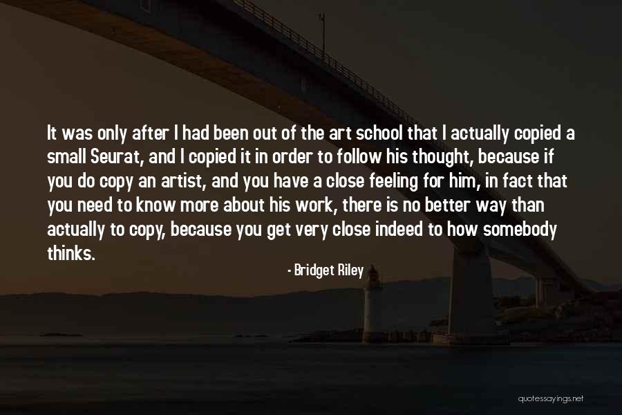 Seurat Artist Quotes By Bridget Riley Seurat Artist Quotes By Bridget Riley