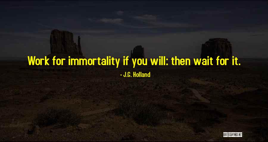 Seussville Quotes By J.G. Holland Seussville Quotes By J.G. Holland
