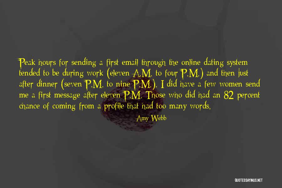 Seven Eleven Quotes By Amy Webb Seven Eleven Quotes By Amy Webb