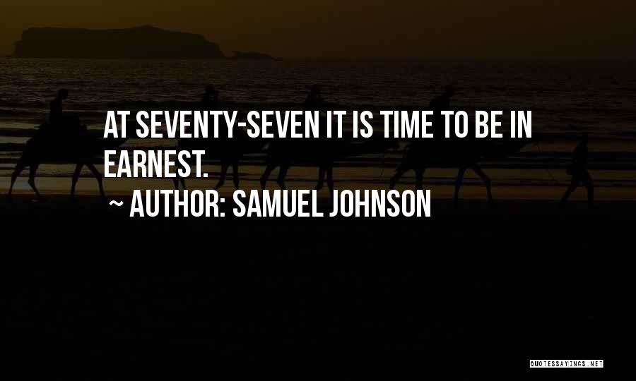 Seven Quotes By Samuel Johnson