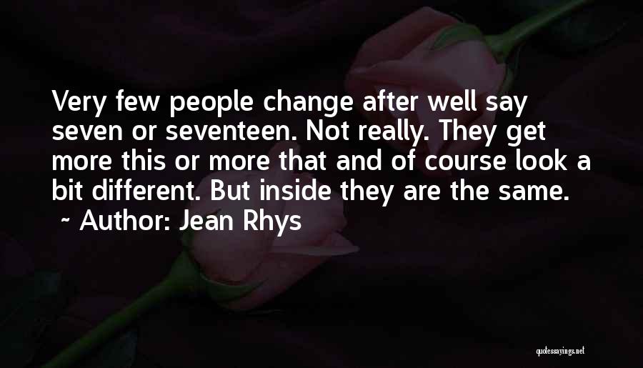 Seventeen Quotes By Jean Rhys