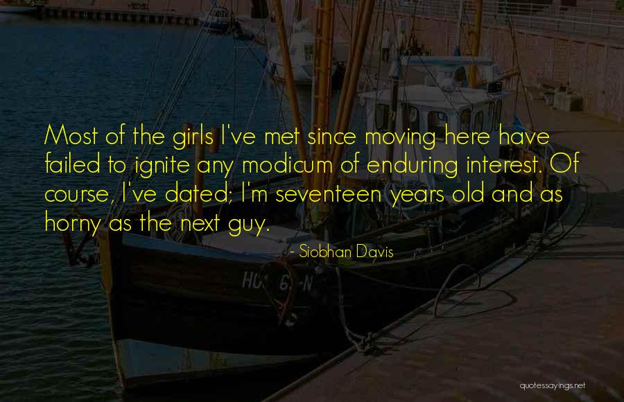 Seventeen Quote Quotes By Siobhan Davis Seventeen Quote Quotes By Siobhan Davis