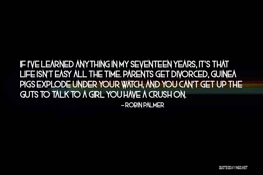 Seventeen Years Quotes By Robin Palmer Seventeen Years Quotes By Robin Palmer