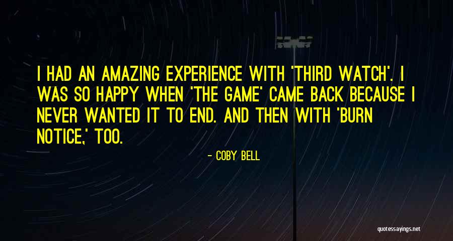 Seventh Avenue Quotes By Coby Bell Seventh Avenue Quotes By Coby Bell