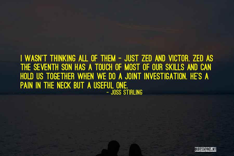 Seventh Son Quotes By Joss Stirling Seventh Son Quotes By Joss Stirling