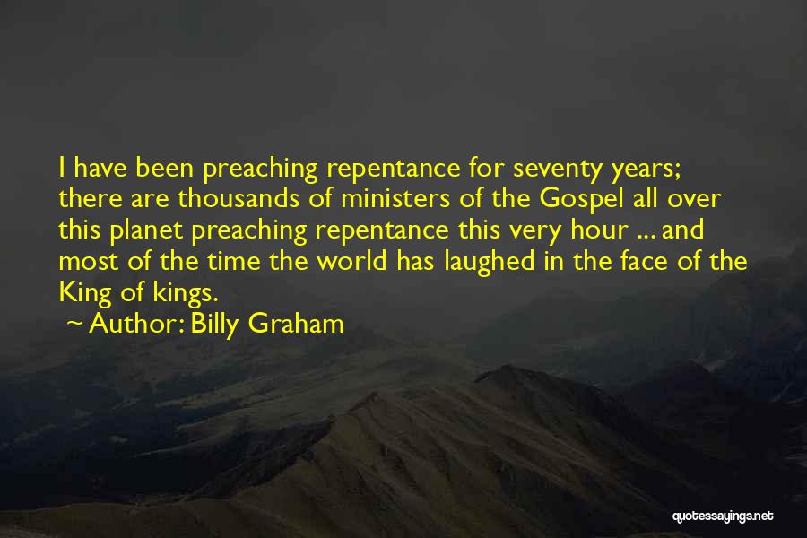 Seventy Years Quotes By Billy Graham
