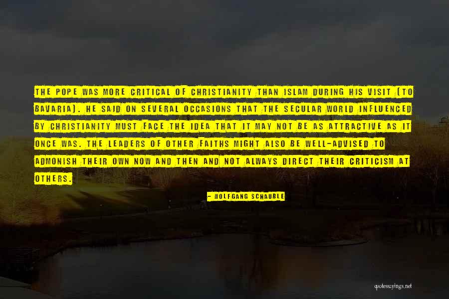 Several Occasions Quotes By Wolfgang Schauble Several Occasions Quotes By Wolfgang Schauble