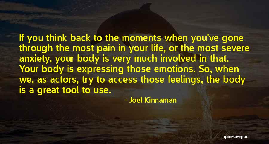 Severe Anxiety Quotes By Joel Kinnaman