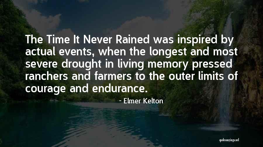 Severe Drought Quotes By Elmer Kelton Severe Drought Quotes By Elmer Kelton