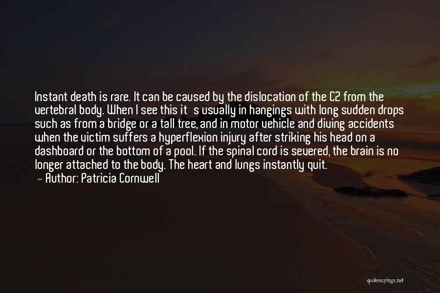 Severed Head Quotes By Patricia Cornwell