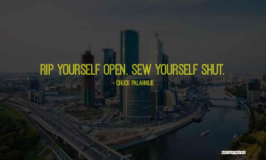 Sew Quotes By Chuck Palahniuk Sew Quotes By Chuck Palahniuk