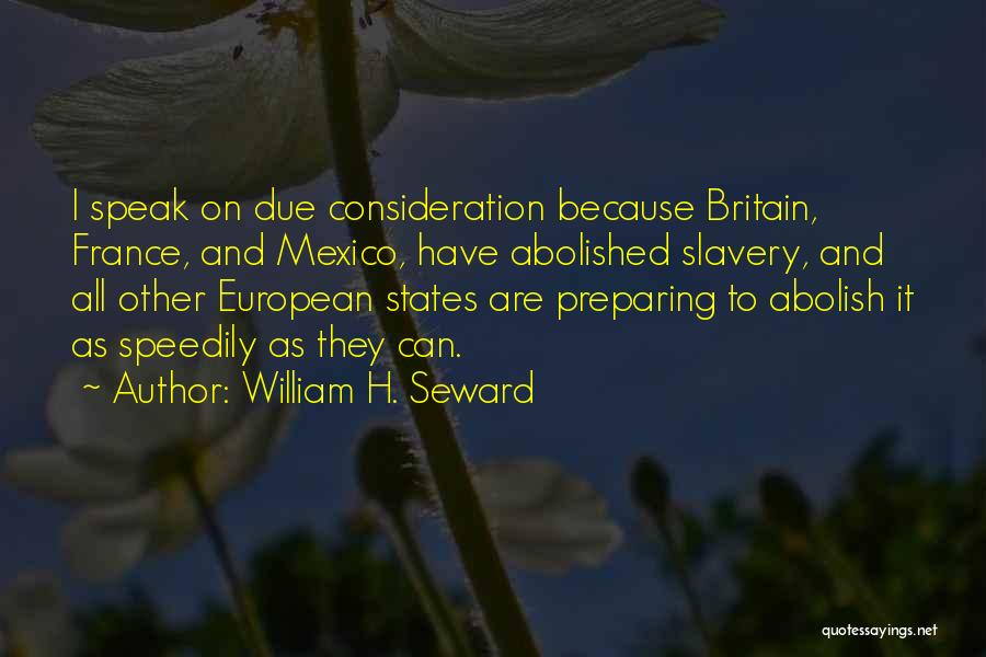 Seward Quotes By William H. Seward