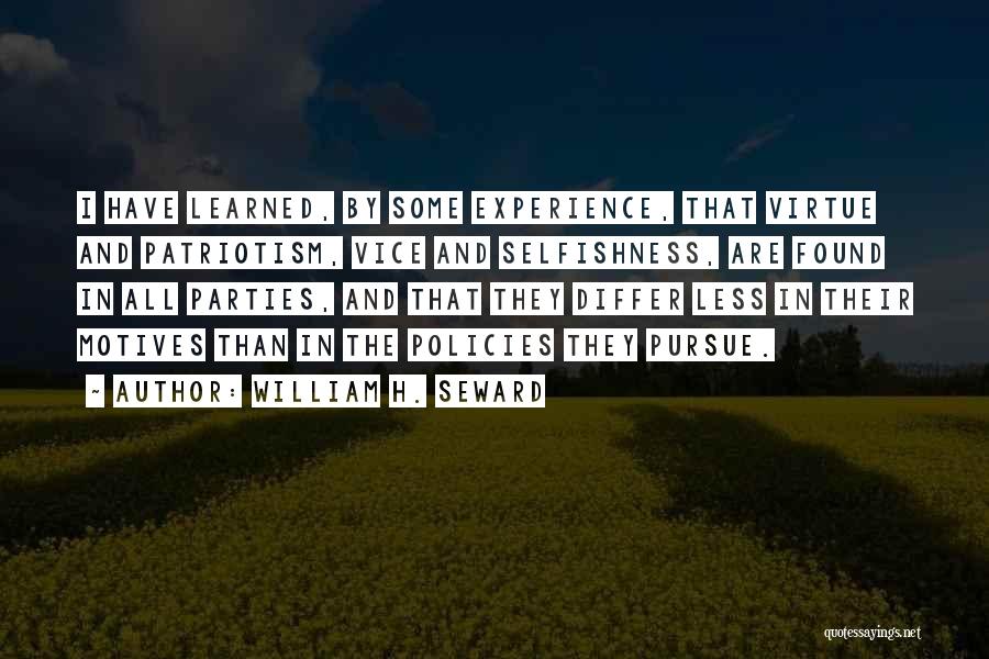 Seward Quotes By William H. Seward