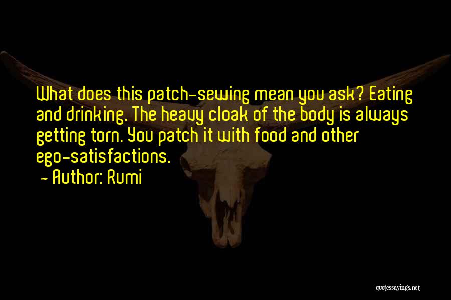 Sewing Quotes By Rumi