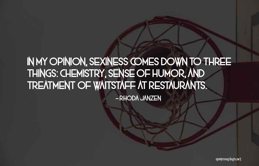 Sexiness Quotes By Rhoda Janzen