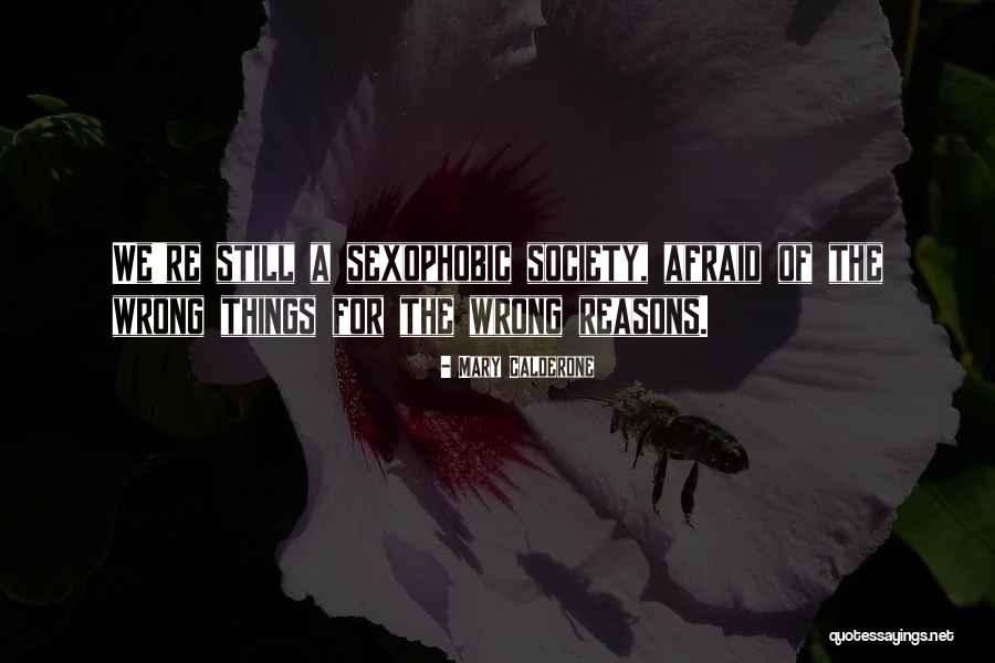Sexophobic Quotes By Mary Calderone Sexophobic Quotes By Mary Calderone