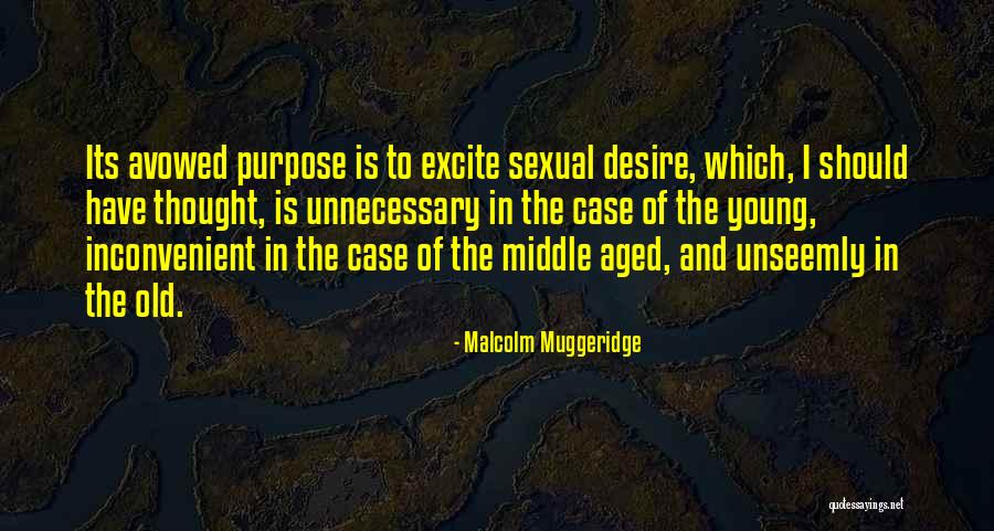 Sexual Desire Quotes By Malcolm Muggeridge Sexual Desire Quotes By Malcolm Muggeridge