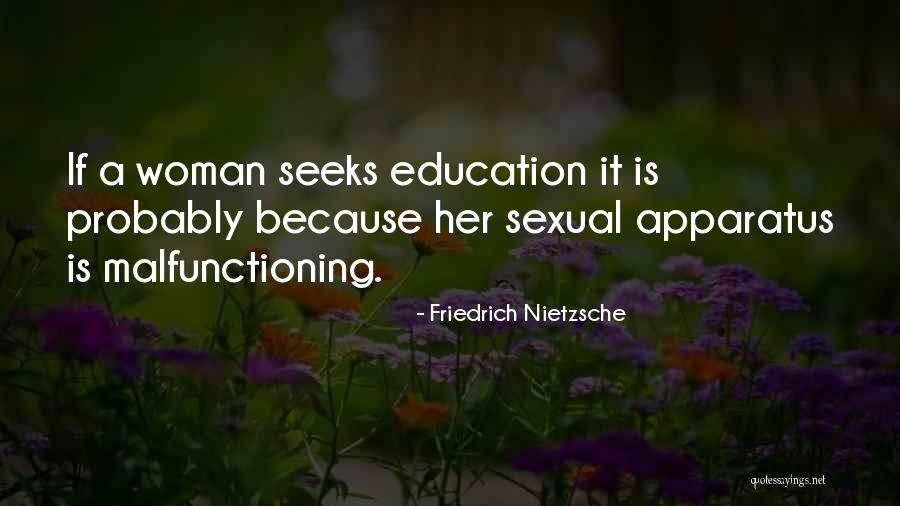 Sexual Education Quotes By Friedrich Nietzsche Sexual Education Quotes By Friedrich Nietzsche