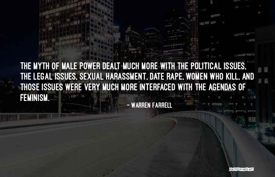 Sexual Harassment Quotes By Warren Farrell