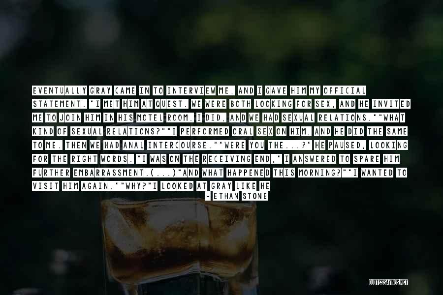 Sexual Intercourse Quotes By Ethan Stone Sexual Intercourse Quotes By Ethan Stone