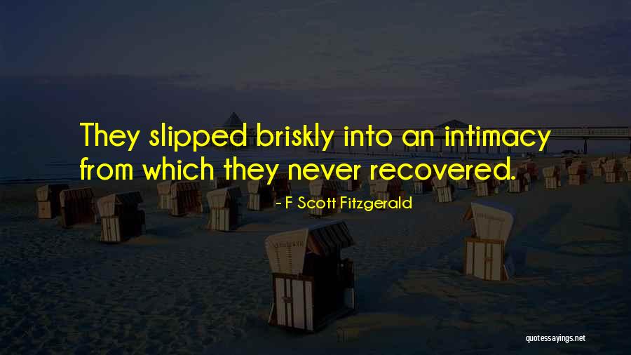 Sexual Intimacy Quotes By F Scott Fitzgerald Sexual Intimacy Quotes By F Scott Fitzgerald