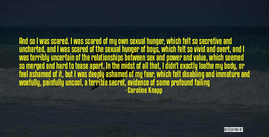 Sexual Power Quotes By Caroline Knapp Sexual Power Quotes By Caroline Knapp