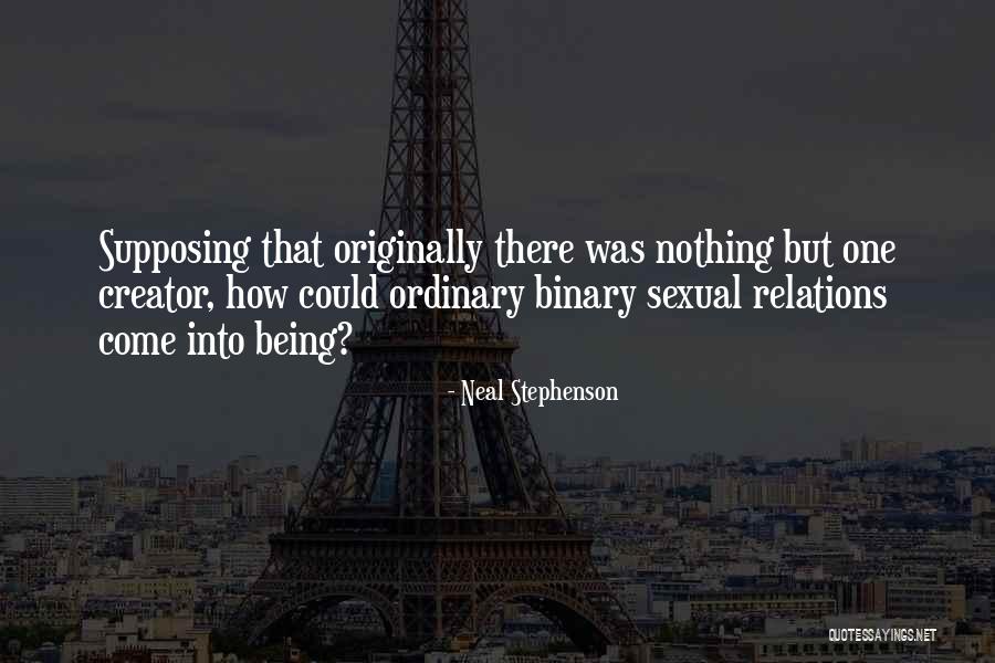 Sexual Relations Quotes By Neal Stephenson Sexual Relations Quotes By Neal Stephenson