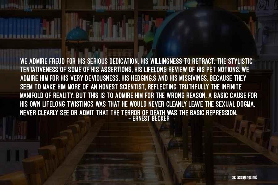 Sexual Repression Quotes By Ernest Becker Sexual Repression Quotes By Ernest Becker