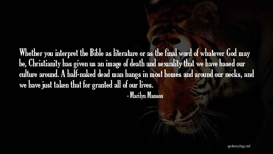 Sexuality And Christianity Quotes By Marilyn Manson Sexuality And Christianity Quotes By Marilyn Manson