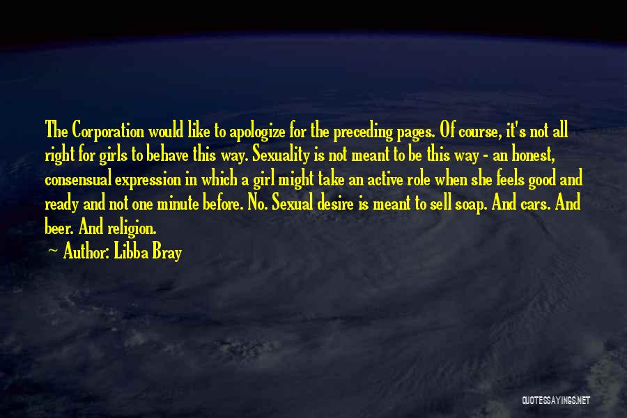 Sexuality And Religion Quotes By Libba Bray