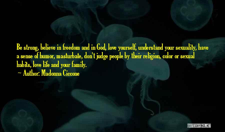 Sexuality And Religion Quotes By Madonna Ciccone