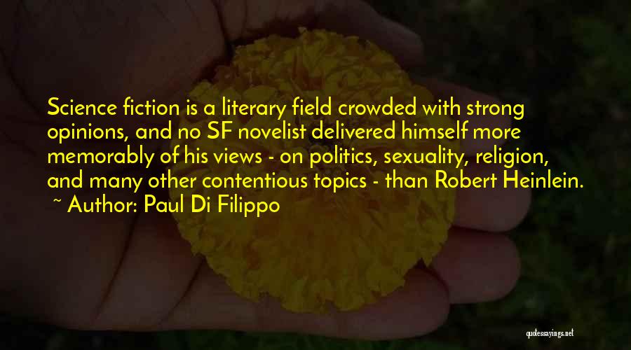 Sexuality And Religion Quotes By Paul Di Filippo