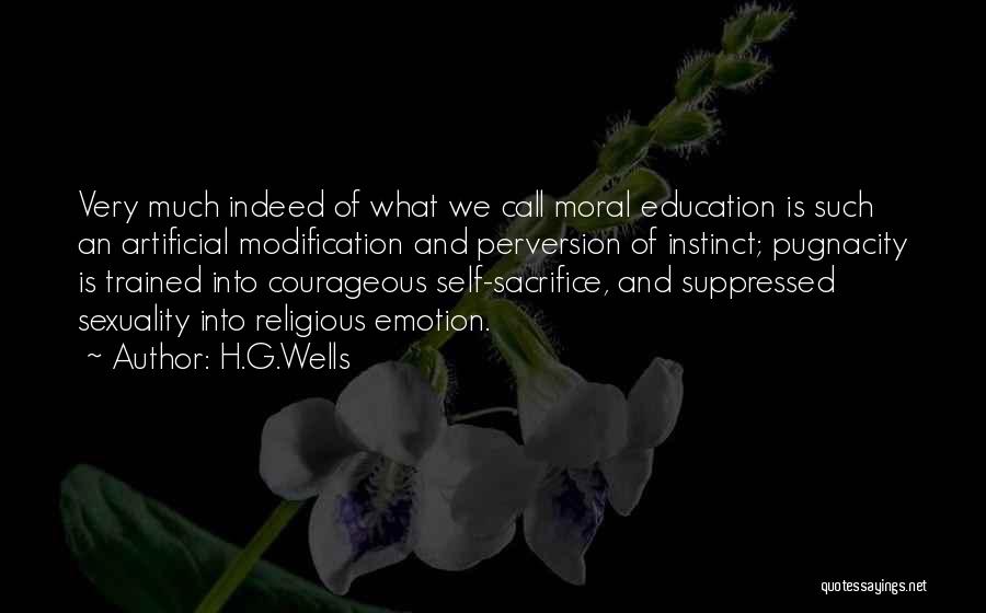 Sexuality Education Quotes By H.G.Wells