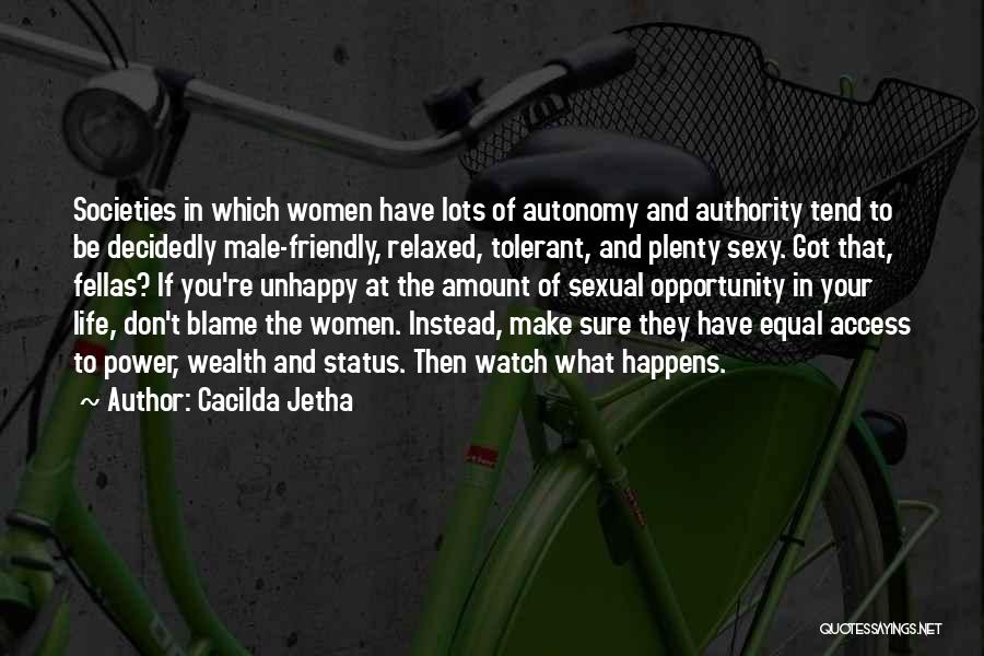 Sexuality Equality Quotes By Cacilda Jetha