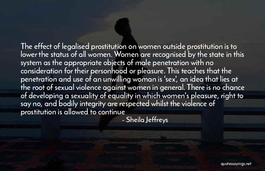 Sexuality Equality Quotes By Sheila Jeffreys Sexuality Equality Quotes By Sheila Jeffreys