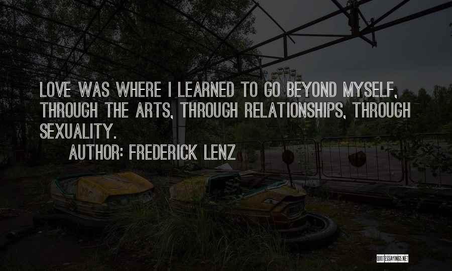 Sexuality Love Quotes By Frederick Lenz