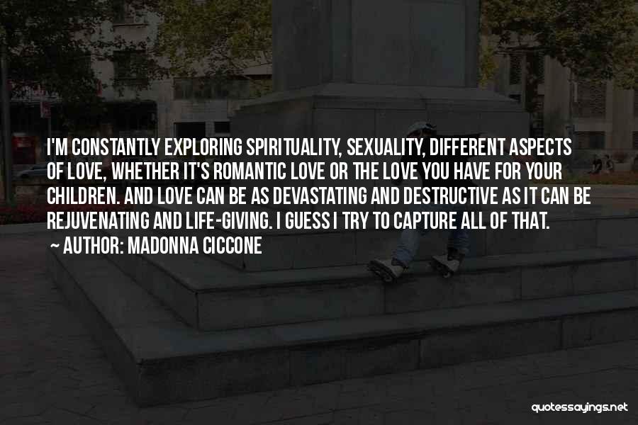 Sexuality Love Quotes By Madonna Ciccone