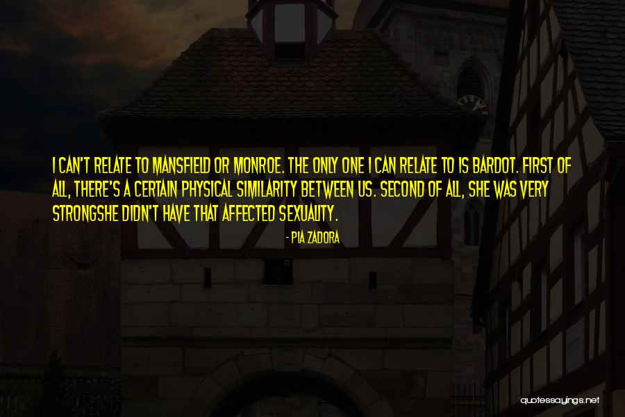 Sexuality Quotes By Pia Zadora Sexuality Quotes By Pia Zadora