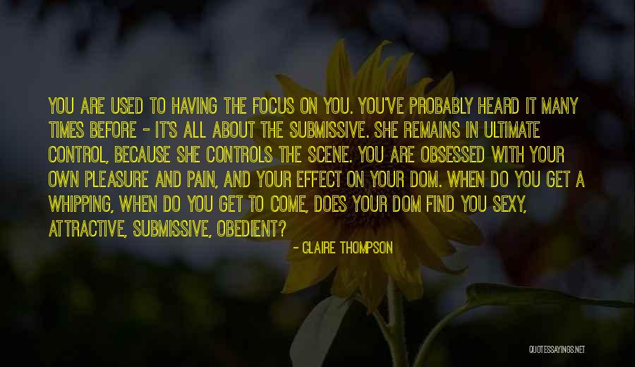 Sexy Scene Quotes By Claire Thompson