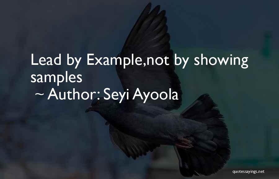 Seyi Ayoola Quotes 900247