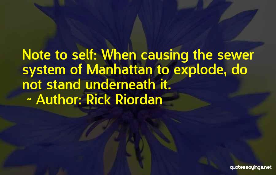 Seymour Burr Quotes By Rick Riordan