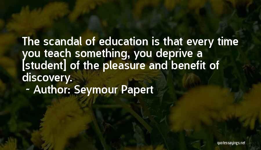 Seymour Papert Quotes 666986