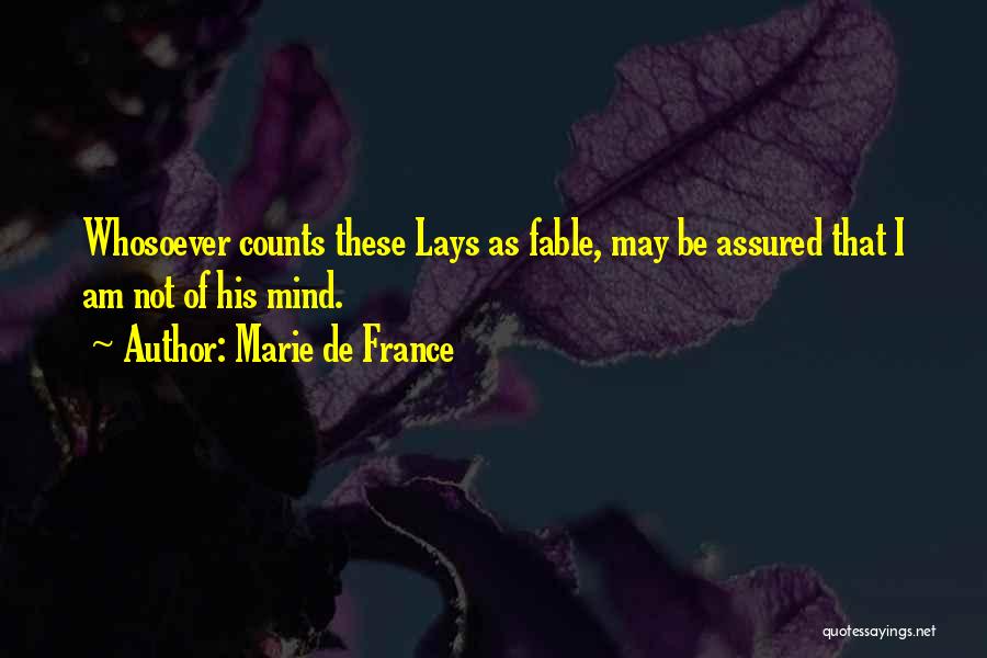 Shackets Quotes By Marie De France
