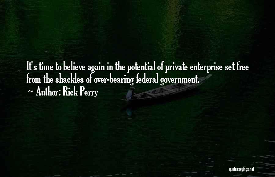 Shackles Quotes By Rick Perry