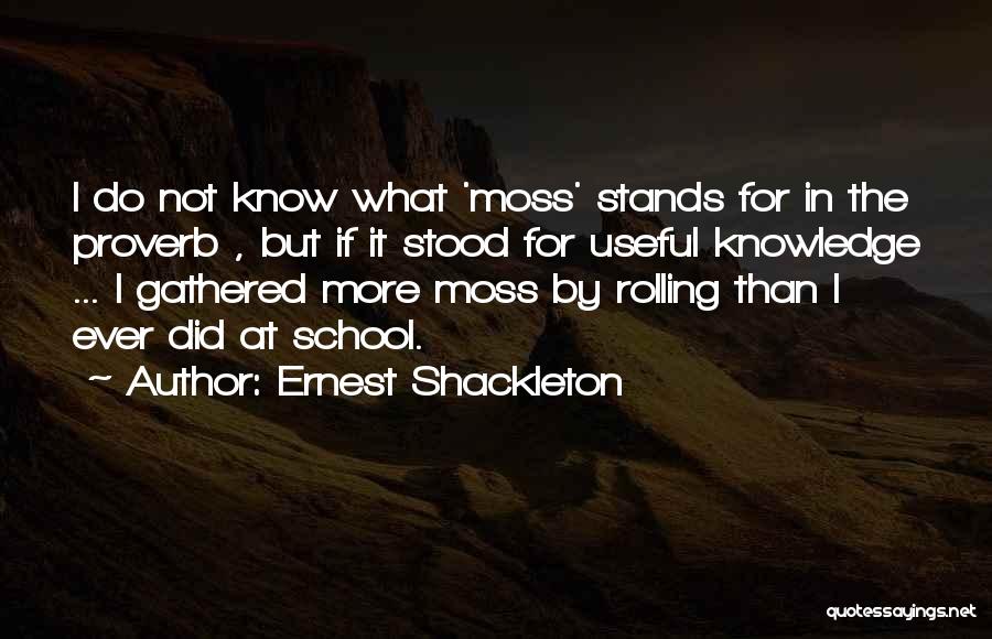 Shackleton Quotes By Ernest Shackleton