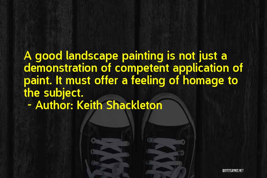 Shackleton Quotes By Keith Shackleton