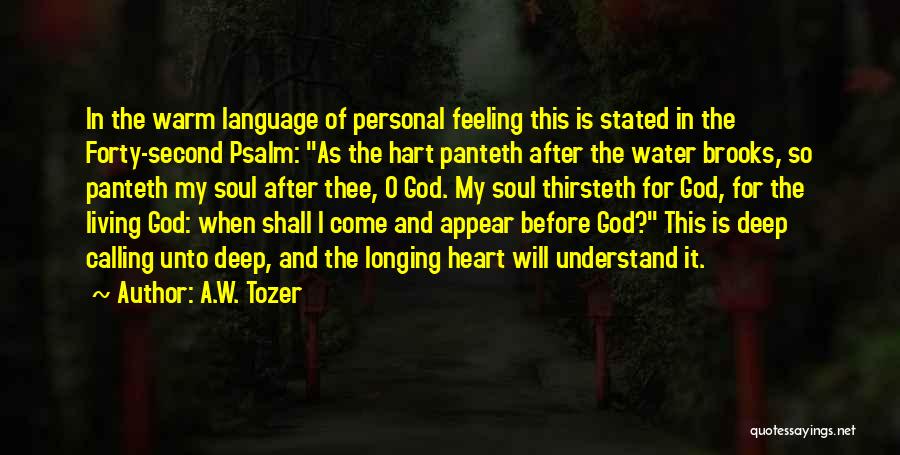 Shaddad Dsv Quotes By A.W. Tozer