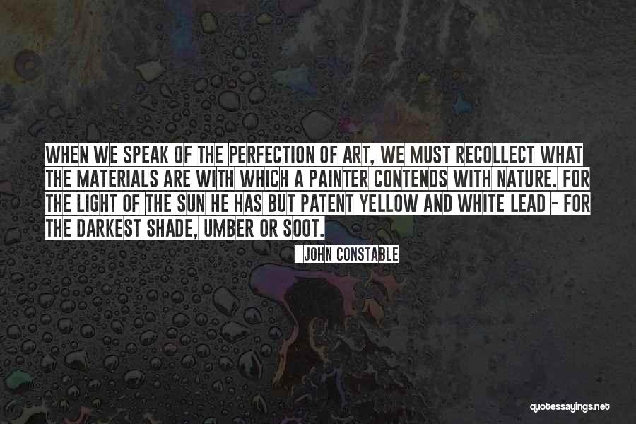 Shade And Sun Quotes By John Constable Shade And Sun Quotes By John Constable